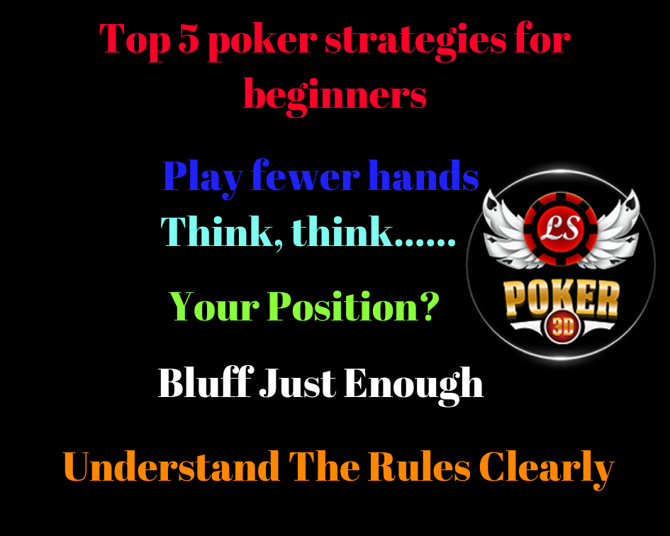 Poker Strategy For Beginners